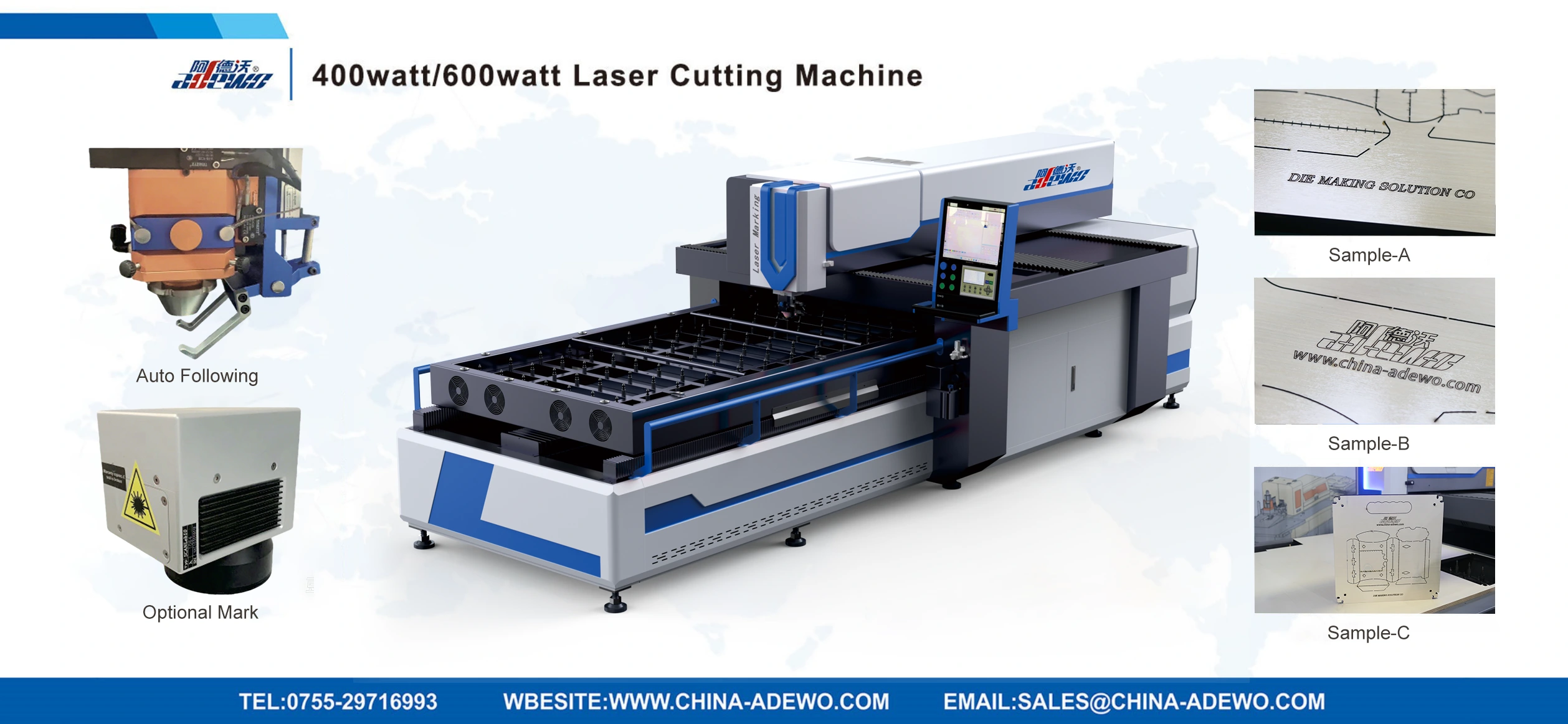 400Watt / 600Watt lazer kəsici maşın istehsalçısı