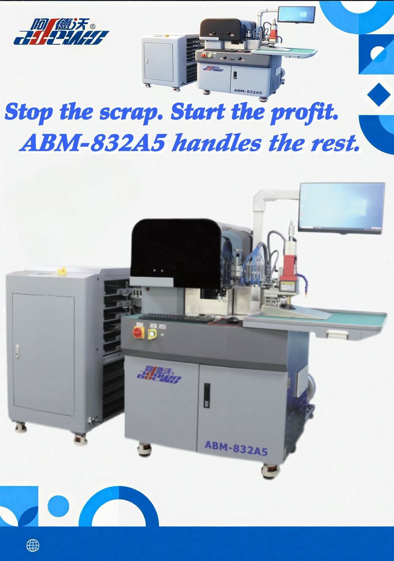 Hələ də kağız çatlaması ilə mübarizə aparırsınız? ABM-832A5 Combo Bender onu düzəldir.