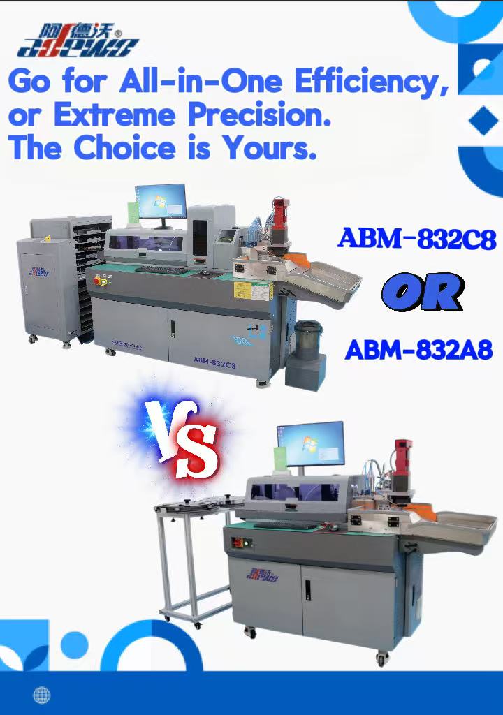 ABM-832A8 və 832C8 Yüksək Formalanmalı Bükücülər: Hamısı bir yerdə Səmərəlilik və ya Həddindən artıq Dəqiqlik üçün gedin. Seçim Sizindir.