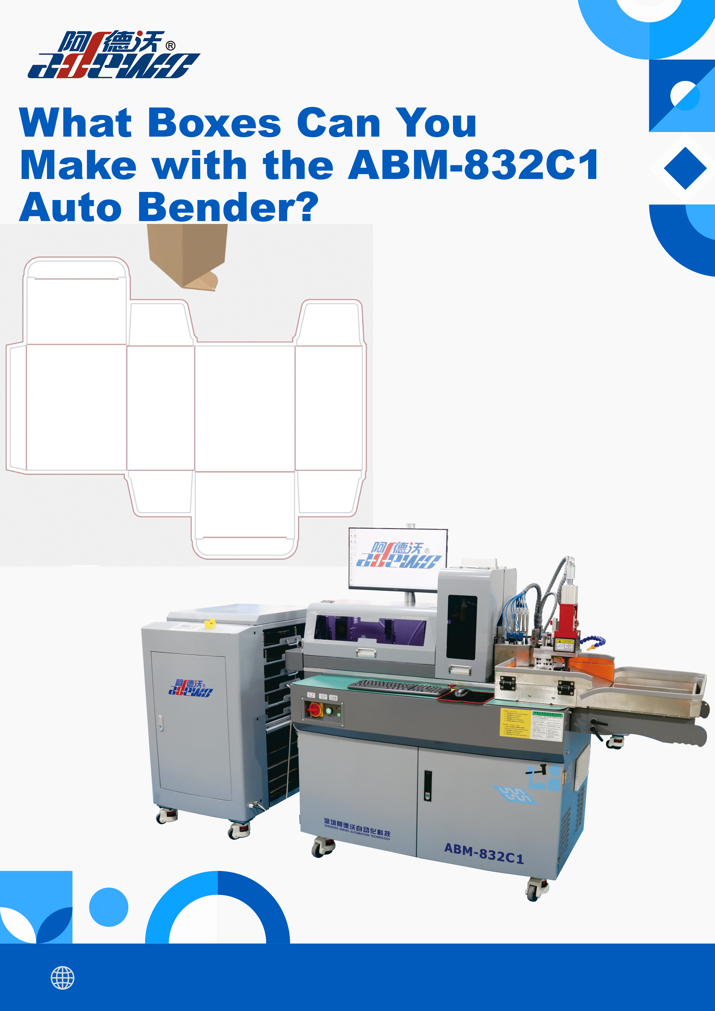 ABM-832C1 Avtomatik Bükücü ilə hansı qutuları düzəldə bilərsiniz?