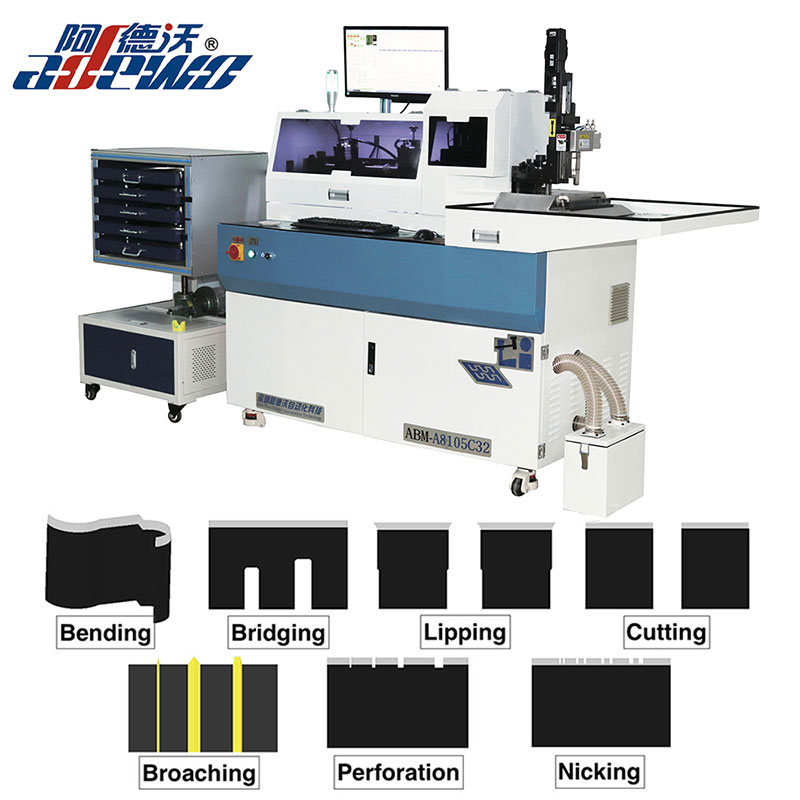 Blade Avtomatik Bükmə Maşını Hazırlayan Die